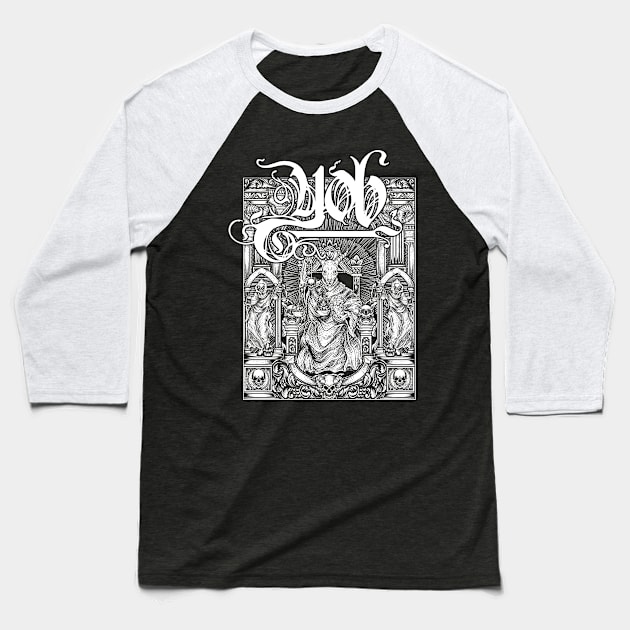 YOB metal band Baseball T-Shirt by amarhanah